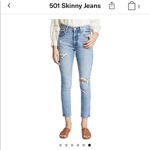 Levi’s 501 Skinny Jeans - Can’t Touch This